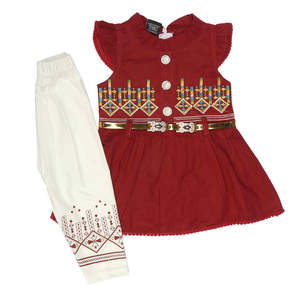Girls Suits- Maroon - Product Image 4