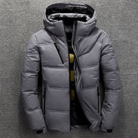 Veste matelassée pour homme, hiver, imperméable, à capuche, service OEM personnalisé, coton de haute qualité, épaisseur standard