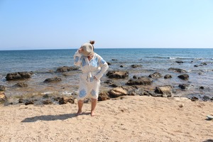 Peignoir à capuche en coton turc de bonne qualité séchage rapide à manches longues peignoir doux femmes hommes enfants taille Option maison plage Spa - Product Image 5