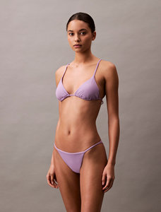 Meilleure vente, maillot de bain uni personnalisé à volants et taille basse, ensemble de bikini sexy pour femmes au Pakistan - Product Image 4