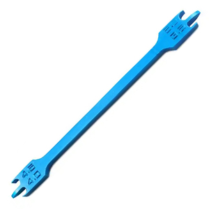 Professional Dental Orthodontic <b>Height</b> <b>Gauge</b> Blue Color Coated Stainless Steel Measuring <b>Gauge</b> for Dental Use - Product Image 2