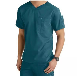 Ensemble de blouses médicales pour hommes, style nouveau, extensible, vêtements médicaux d'hôpital, uniforme confortable et élégant, tenue de travail pour infirmières - Product Image 2
