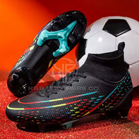 Chaussures de football professionnelles crampons à forte adhérence durables pour l'entraînement en plein air chaussures de football de nouveau style