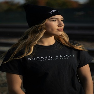 Tenues d'été à col rond pour femmes, col rond, haut régulier pour femmes, t-shirts en coton personnalisés, t-shirts pour femmes, t-shirt à manches longues - Product Image 2