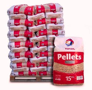 Pellets de madera ENplus-A1 de roble en forma de trozos, 1.5% de ceniza, 99.9J de calorías, combustible de combustión prolongada para cocinar, madera pura de pino, bolsa europea. - Product Image 2
