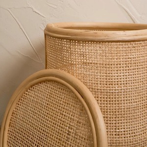 Panier à linge en osier fait main avec couvercle, en forme d'animal, écologique, en rotin naturel, moderne, multifonctionnel, fabriqué au Vietnam - Product Image 4