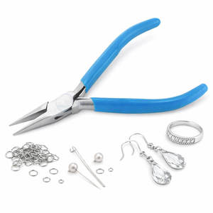 Juego de alicates casuales y cómodos, ergonómicos, con mangos antideslizantes, herramientas de acero duraderas para reparaciones del hogar, artesanía, fabricación de joyas, taller de bricolaje - Product Image 4