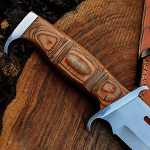 Miglior coltello da <span class=keywords><strong>Bowie</strong></span> forgiato a mano coltello/temperato/affilato/pronto all'uso/coltello da film/caccia.