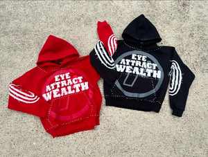 Sudadera con Capucha de Algodón Ecológico de Alta Calidad al por Mayor, con Bordado Desgastado, 370 GSM, Corte Holgado, Personalizable, para Hombre, Nueva Temporada de Invierno - Product Image 6