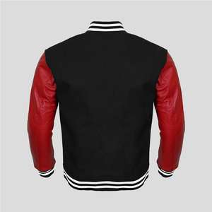 2025 unisexe varsité hiver Satin cuir veste peau de vache lettre broderie fourrure vêtements d'extérieur université équipe Baseball veste - Product Image 4