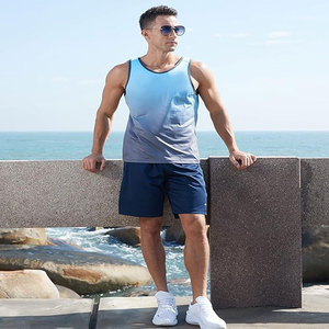 Ensemble de débardeurs et shorts en maille personnalisés pour hommes, impression de logo, maillots de basket-ball réversibles sublimés - Product Image 4