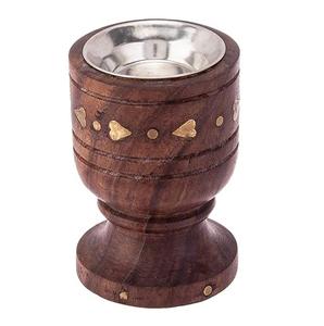 Décoration arabe Brûleur d'encens en bois Conception de logo personnalisé Porte-encens disponible pour la décoration intérieure en gros. - Product Image 2