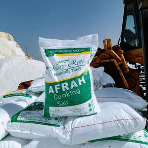 Sal Marina Refinada AFRAH 99.8% de Alta Pureza, Sal de Mesa Sólida de Grado Alimenticio, Origen Egipcio, Bolsa de 25 kg - Product Image 1