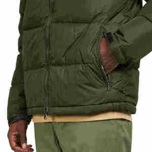 Blouson Bomber Léger Imperméable Noir Unisexe Vêtement d'Extérieur Casual Poche à Glissière Design Softshell Confortable Porté Quotidien Coton - Product Image 5