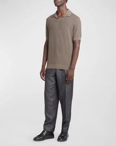 Polo d'affaires de loisirs personnalisé Logo Summer Short Sleeve T-Shirt Design personnalisé Golf Occasions Tissu - Product Image 2