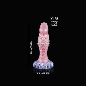 ของเล่นทางทวารหนัก - Chaos War God Butt Plug อุปกรณ์สำหรับการเกี้ยวพาราสีและความสุขส่วนตัวสำหรับทุกเพศ รูปทรงเอเลี่ยน - Product Image 3