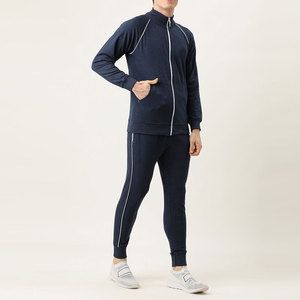 2026 Top Quality Customized Winter Solid Sports Tracksuits Men's Casual Lightweight 100% Cotton Quick Dry Drawstring Closure - Product Image 4