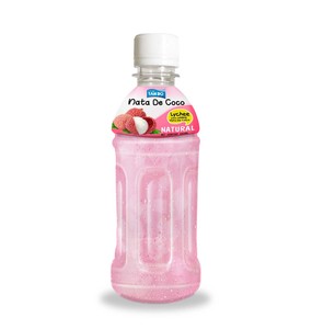 Nata de Coco en Botella de 320ml de Marca Privada - Sabor a Frutas 100% Pura NFC Batido de Alta Calidad - Product Image 4