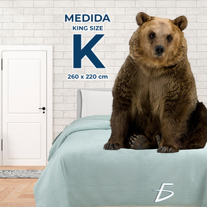 Elegante Copriletto in Microfibra con Motivo a Righe, Confortevole per Casa e Hotel, Disponibile nelle Misure Queen, King e Twin - Product Image 2