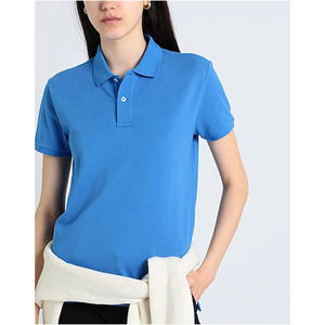 Polo estampado bordado al por mayor 100% algodón transpirable clásico ajuste ropa de hombre logotipo personalizado uniforme polo - Product Image 5