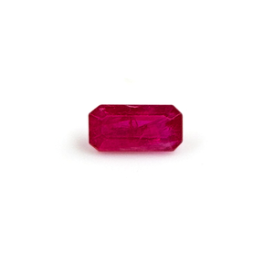 Rubis naturel du Mozambique non traité de 1,80 ct avec accents de pierres précieuses naturelles : Pierre de lune arc-en-ciel rouge, Tanzanite, Opale, Turquoise, Péridot, Opale rose - Product Image 1