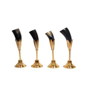 Jarra de Cerveza Vikinga con Soporte de Latón, Decoración Nórdica para el Hogar, Jarra para Cerveza y Vino, Jarra de Boda al Mejor Precio - Product Image 1