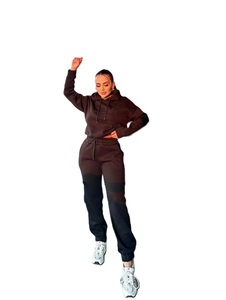 Femmes personnalisable coton polaire pantalons de survêtement sweats élastique cordon de survêtement pantalon soie Street Style Logo décoration été - Product Image 3