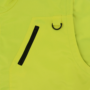 High Visibility Polyester <b>Reflective</b> Jacket Winter Waterproof With Oxford <b>Material</b> Best Quality Safety Jacket for Men - Product Image 4