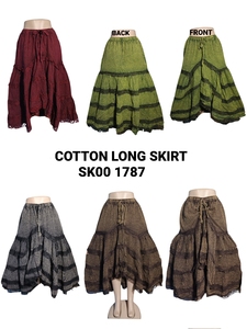 กระโปรงผ้าซาตินยาวน้ำหนักเบาสไตล์วินเทจสำหรับผู้หญิง2025ใหม่พรีเมี่ยม - Product Image 4