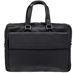 Maletín para Portátil de Cuero Genuino Estilo Vintage para Hombre, Logotipo Personalizado, Impermeable, Bolso Mensajero Ejecutivo para Oficina y Negocios - Product Image 2