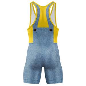 Singlet de lutte pour hommes extensible sans manches léger et confortable pour l'entraînement ensembles de lutte Jiu Jitsu - Product Image 3