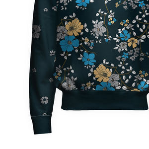 Sudaderas hawaianas de manga larga con cuello redondo informales de otoño para hombre, logotipo personalizado, transpirable, 100% algodón/poliéster, 2 uds. - Product Image 4