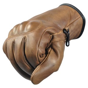 Gants de moto en cuir véritable perforé/lisse, doublure en laine intégrée pour la conduite en moto, course intensive - Product Image 2