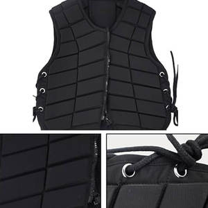 Chaleco de equitación de tela premium y acabado impecable con construcción ligera y movimiento fácil. - Product Image 6