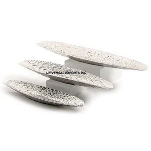 Ensemble de deux plateaux à chocolat en métal finition or, nouveau plateau à chocolat classique et élégant, nouveau plateau à chocolat en métal - Product Image 4