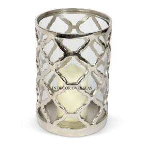 Luxurious Quality Metal High Grade Gold Plated Wedding And Parties Table Centerpieces Decoration <b>Hurricane</b> Candle Holder Supply - Product Image 6