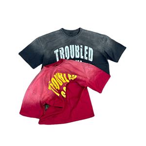 Camiseta informal de verano para hombre, camiseta de secado rápido, transpirable, de peso pesado, de gran tamaño, cuello redondo, manga corta, de talla grande en blanco - Product Image 1