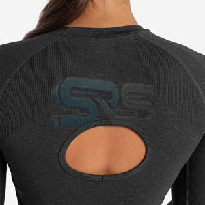 Coton femmes Yoga ensemble 2025 nouveauté vêtements de sport sans couture deux pièces sport soutien-gorge et Leggings Fitness tenue - Product Image 6