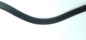 Brida de carreras inglesa de cuero de alta calidad con banda ancha de forma curva plana delgada para montar a caballo en la India - Product Image 5