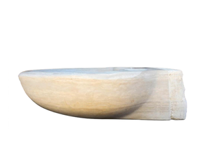 Lavabo de Mármol Tallado a Mano, Lavabo de Piedra Natural, Lavabo de Mármol Único para Baño - Product Image 3