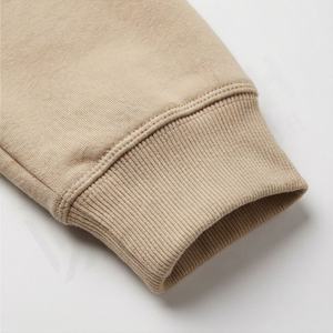 Conjunto Deportivo de 2 Piezas para Mujer, con Cremallera, 100% Algodón, Liso, Sudadera con Capucha Extra Grande y Pantalones Deportivos, Felpa Suave, Informal, para Gimnasio y Actividades - Product Image 6