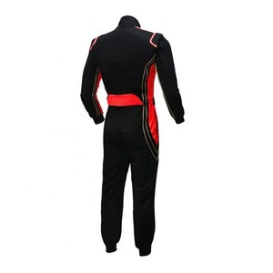 Traje de Carreras de Karting Ligero Personalizado OEM con Mangas Completas, Material de Spandex/Poliéster, Transpirable, con Impresión de Logotipo Personalizado - Product Image 3