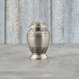 Urnas de latón grabadas para cenizas de humanos, recuerdo de alta calidad, cremación mate de Falah Internacional, nuevo diseño - Product Image 4