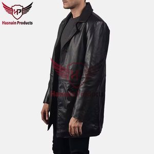 Premium Cotton Men's Winter Down <b>Coat</b> 70% Grey Goose Down Filled Breathable Comfortable Blazer Stylish Design - Product Image 4