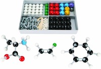 Kit de modèles moléculaires CISCO CISCO-745 (inorganique/organique) 226 pièces en matériau PLA de qualité supérieure, équipement de laboratoire d'enseignement de la physique