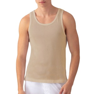 Tank Top Sweat-Wicking Lightweight Summer Wear New Arrival Muscle Bodybuilding Fitness Wear <b>Singlet</b> Cut Out Longline Jersey - Product Image 1