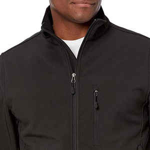 Veste Softshell Homme Imperméable et Coupe-Vent Personnalisable avec Logo, Doublure Polaire Chaude pour Randonnée en Extérieur - Product Image 4