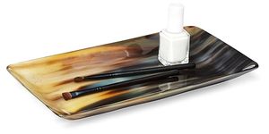 Bandeja de valet de cuerno de lujo de alta calidad hecha a mano con esmalte hecho a mano para escritorio o mesita de noche acentos decorativos en Low Coast - Product Image 5