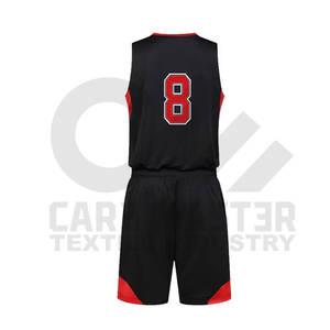 Último diseño de ropa deportiva, camiseta de baloncesto, uniforme de baloncesto con impresión de logotipo personalizado, uniforme de baloncesto de alta calidad de secado rápido - Product Image 5