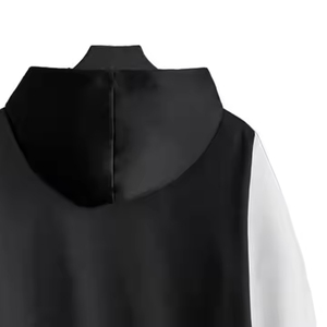 เสื้อฮู้ดดี้โอเวอร์ไซส์สำหรับผู้ชาย ผ้าฝ้าย 100% พิมพ์ลายดิจิทัล ระบายอากาศได้ดี กันน้ำ สไตล์ไฮสตรีท สำหรับผู้ใหญ่ ใส่ในฤดูหนาว - Product Image 6